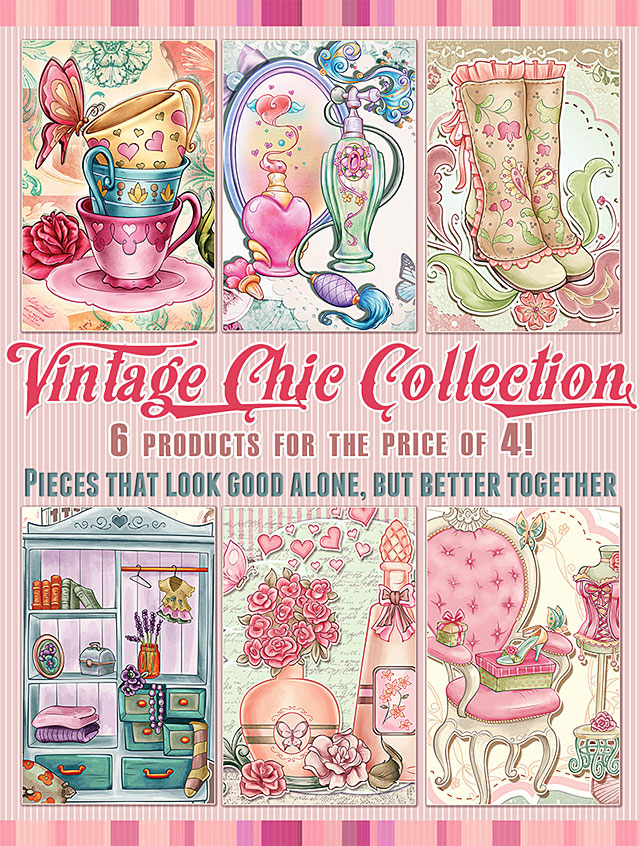 The Vintage Chic Collection - 6 products for the price of 4