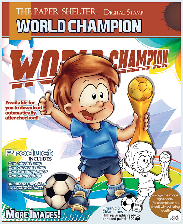 World Champion - Digital Stamp